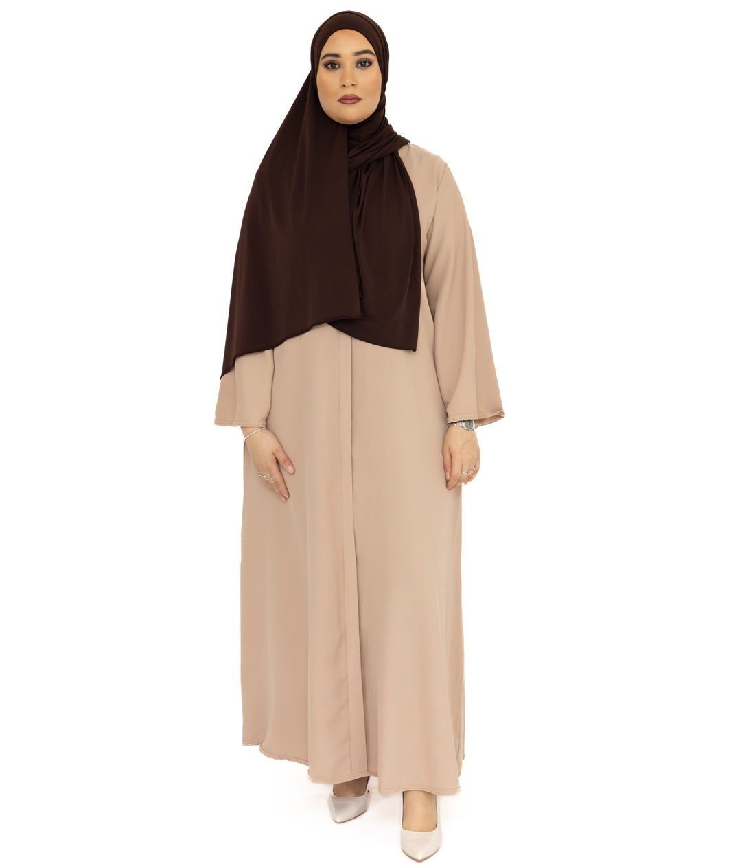A-line jurk Inaya – soepele abaya-jurk, one size (S-XL), 17 kleuren – foto 20