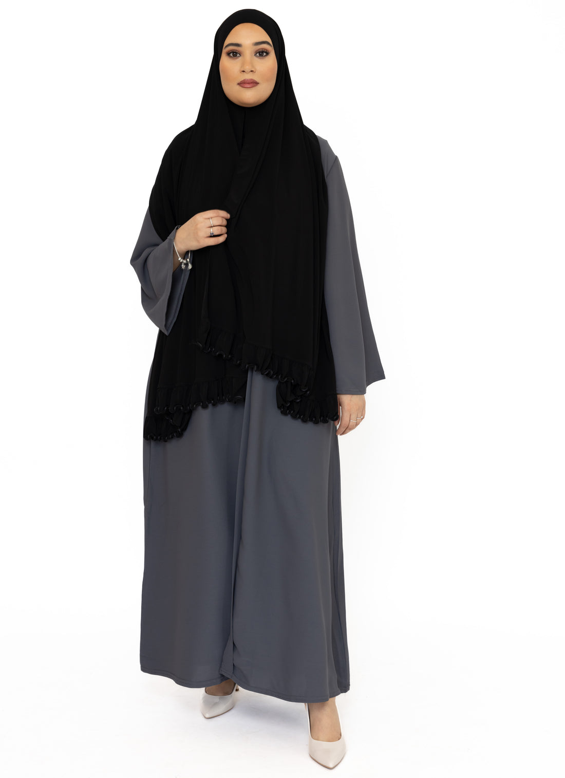 A-line jurk Inaya – soepele abaya-jurk, one size (S-XL), 17 kleuren – foto 17