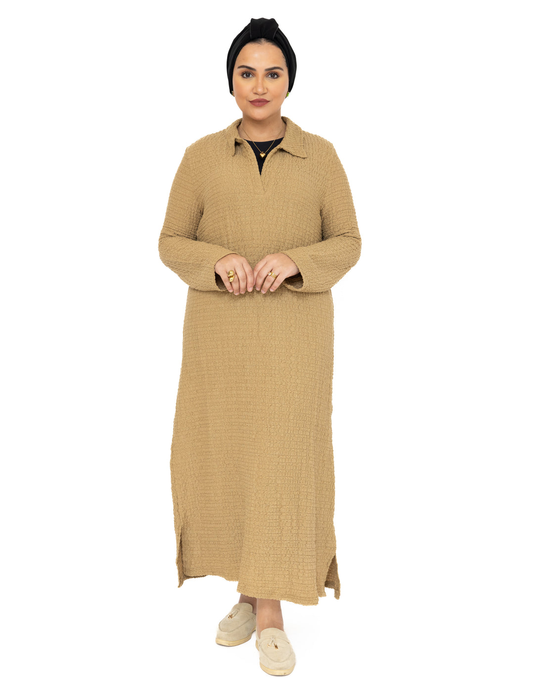 Selina dress – damesjurk uit de abaya-collectie, in 4 kleuren