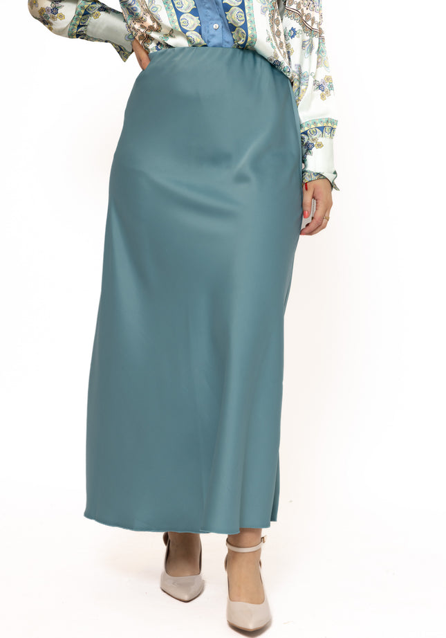 Stella skirt – turquoise rok voor dames, maat S of L – foto 2