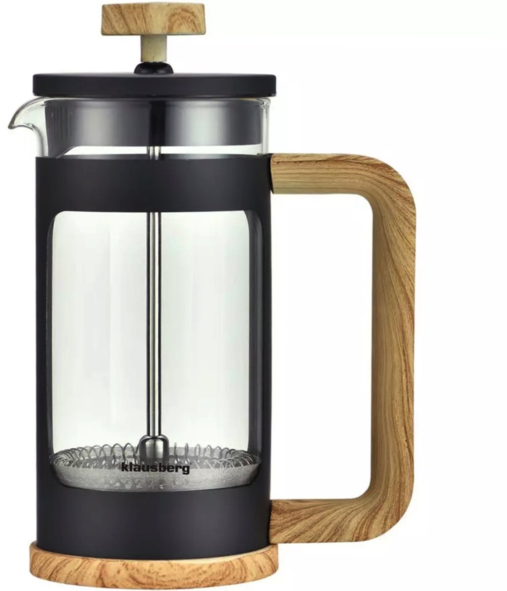 Klausberg KB-7679 French press 350 ml – cafetière voor koffie en thee