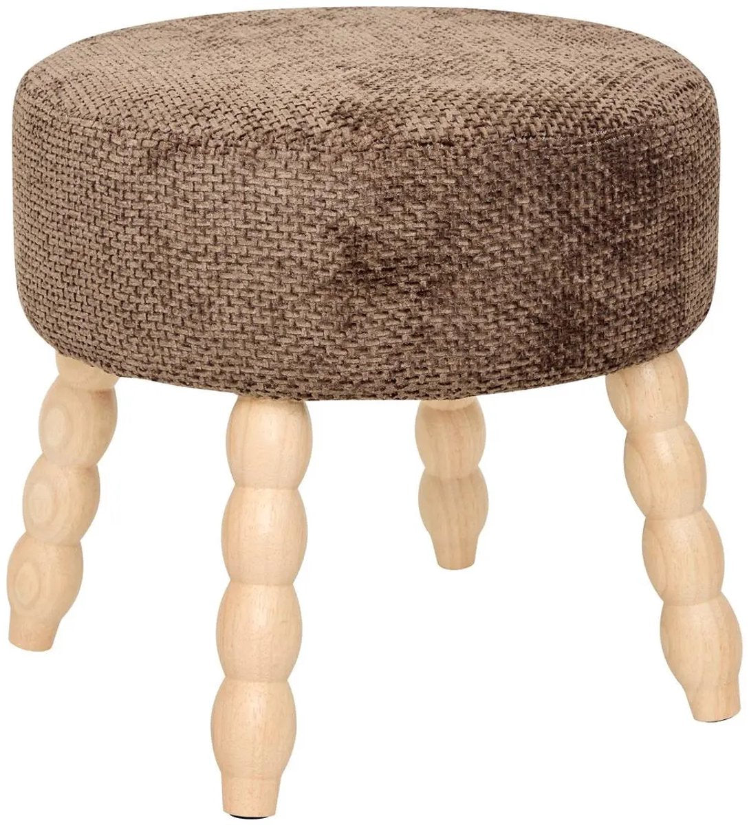 Atmosphera Spolo kruk Tonka Brown – krukje, bijzettafel of poef