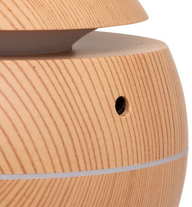 Atmosphera Giro diffuser met 10 geuroliën – beige geurverspreider met USB – foto 2