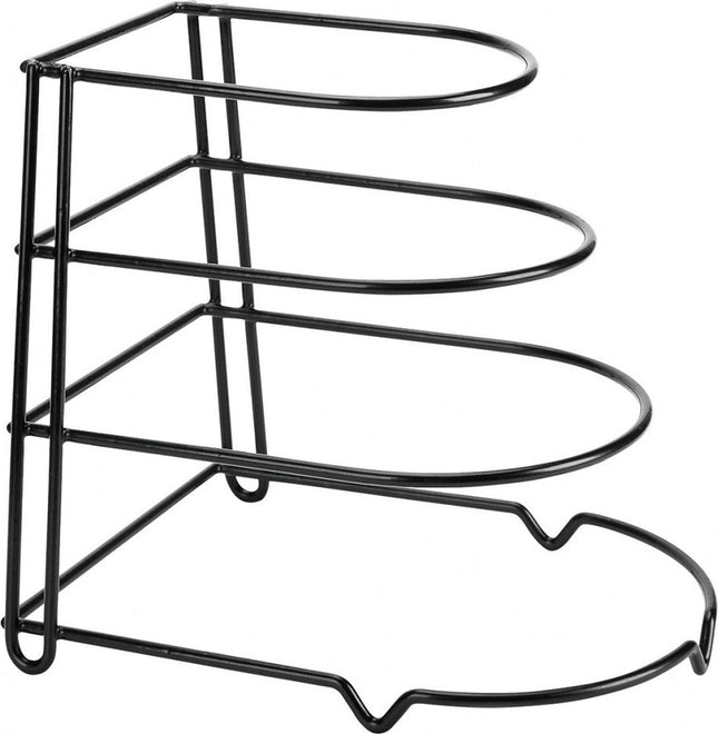 Kinghoff 1582 pannenrek – organizer voor pannen met 4 niveaus