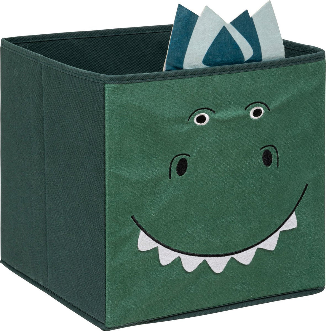 Atmosphera Kids opbergdoos Dino – vierkant, karton, 29 x 29 cm