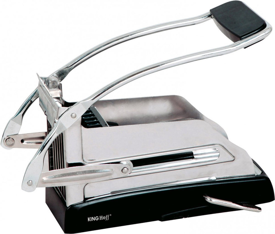 Kinghoff frietsnijder Top Choice – 2 snijbladen, rvs, 13 x 27 x 9 cm