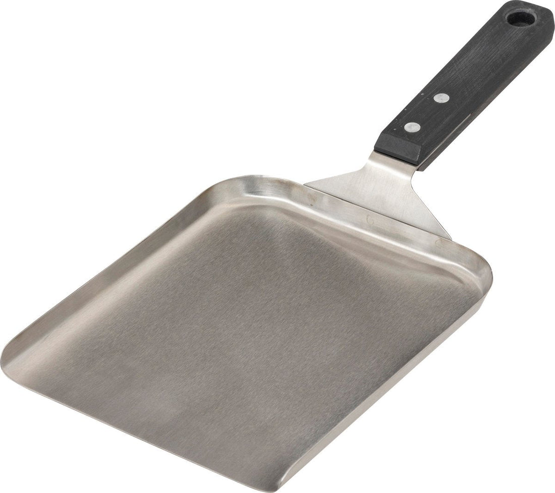 5Five BBQ / spatule de barbecue - inox avec manche en bois - 32 cm