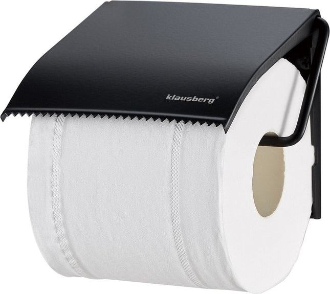 Klausberg 7713 - Toiletrol houder - zwart
