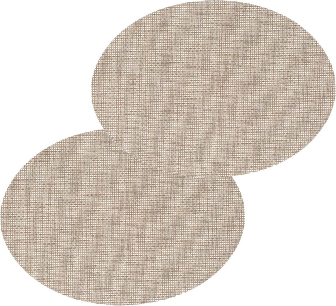 Secret de Gourmet ovale placemats Maoli – set van 4, naturel, 48 x 35 cm
