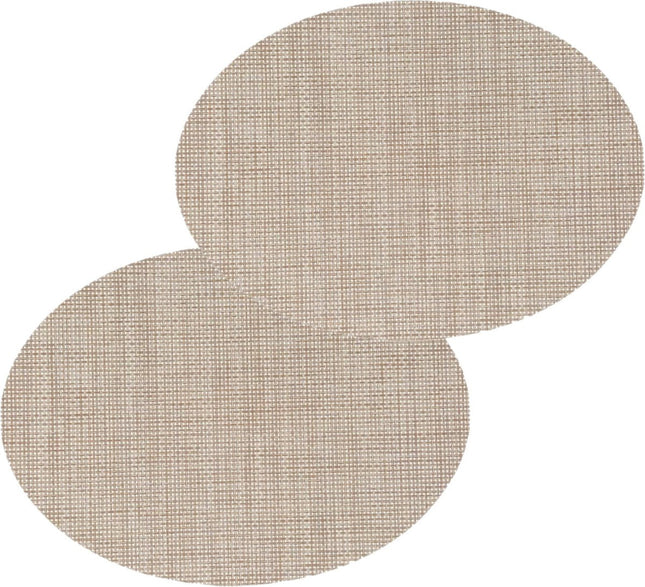 Secret de Gourmet ovale placemats Maoli – set van 4, naturel, 48 x 35 cm