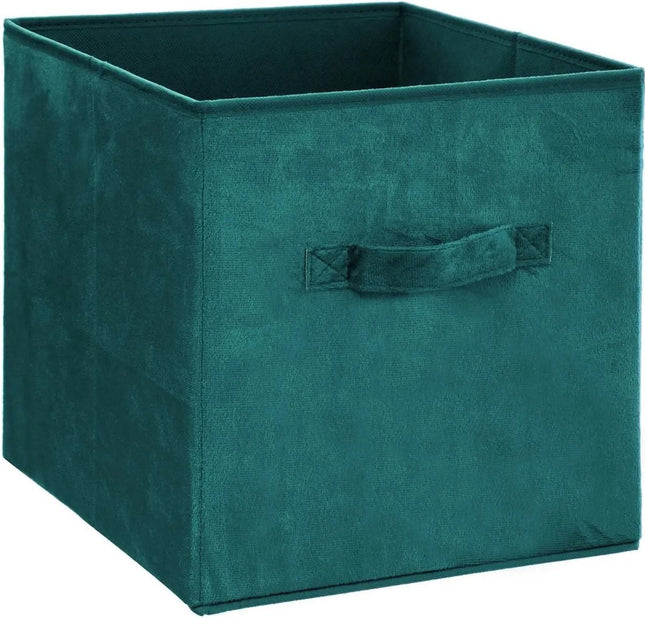5Five opbergmand petrol groen – opvouwbaar, 31 x 31 x 31 cm, 29 liter