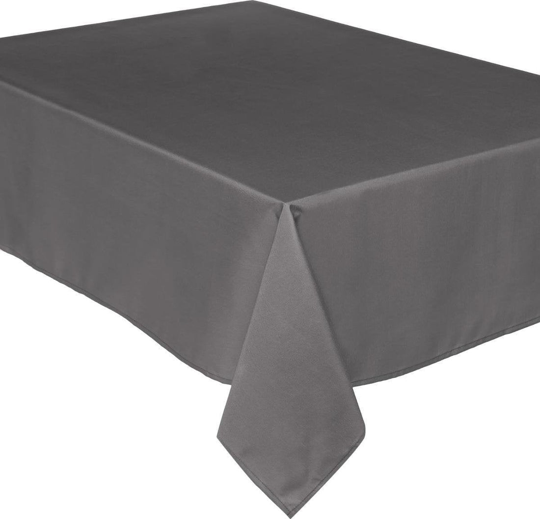 Atmosphera tafelkleed grijs – rechthoekig, 240 x 140 cm, vlekbestendig