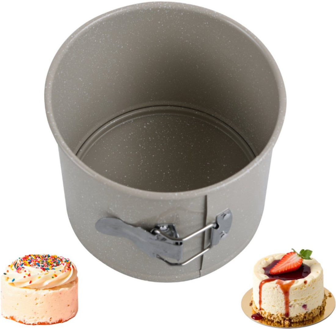 Kinghoff KH-1980 hoge ronde cakevorm – bakvorm Ø 16 cm, 13 cm hoog