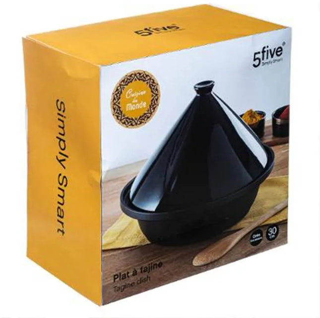 Tagine dish "Ceramic" 30 cm Black
