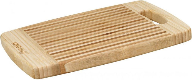 Kinghoff 1137 - snijplank - bamboe - 27 x 19 x 1, 8 cm