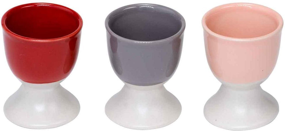 Cosy & Trendy eierdop - Ø 5, 8 cm - Assorti - Set-12
