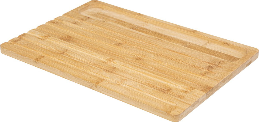 5Five bamboe broodsnijplank 40 x 27 cm – inclusief broodmes en pincet
