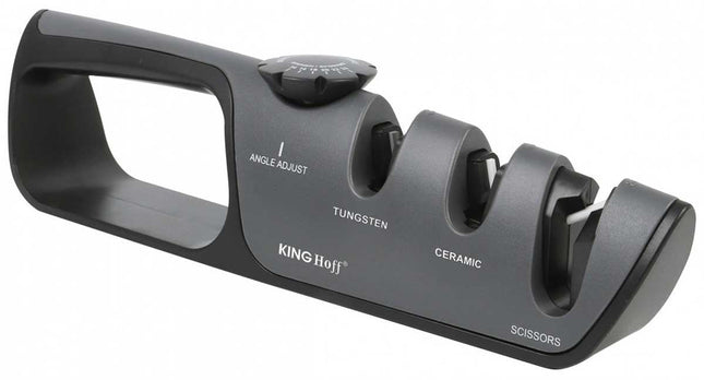 Kinghoff KH-1636 messenslijper en scharenslijper – hoek instelbaar 14–24°