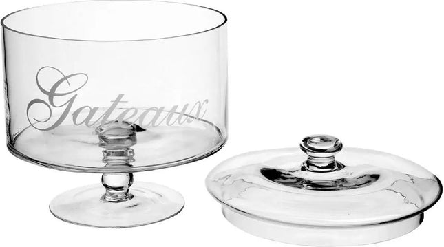 Secret de Gourmet glazen voorraadpot met deksel – 1,8 liter, voor gebak – foto 2