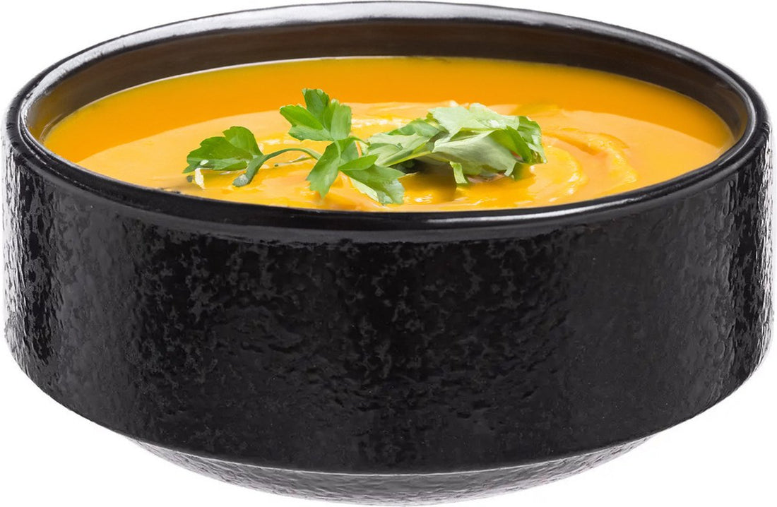 Secret de Gourmet Loft soepkommen – antraciet keramiek, Ø 15 cm, 420 ml