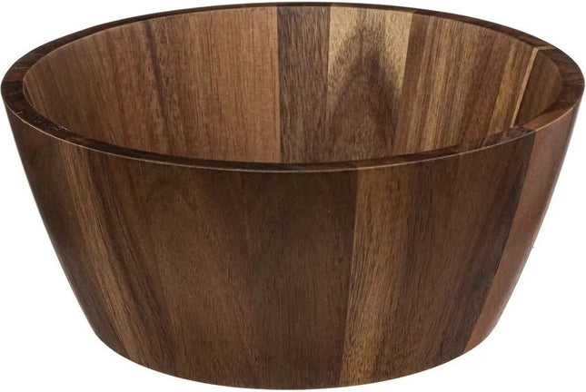 Secret de Gourmet houten saladeschaal van acaciahout – slakom Ø 28 cm