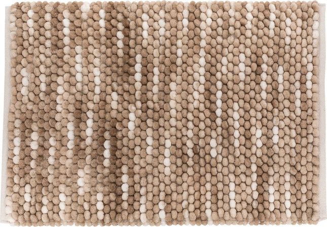 5Five katoenen badmat beige – extra zacht, 75 x 50 cm
