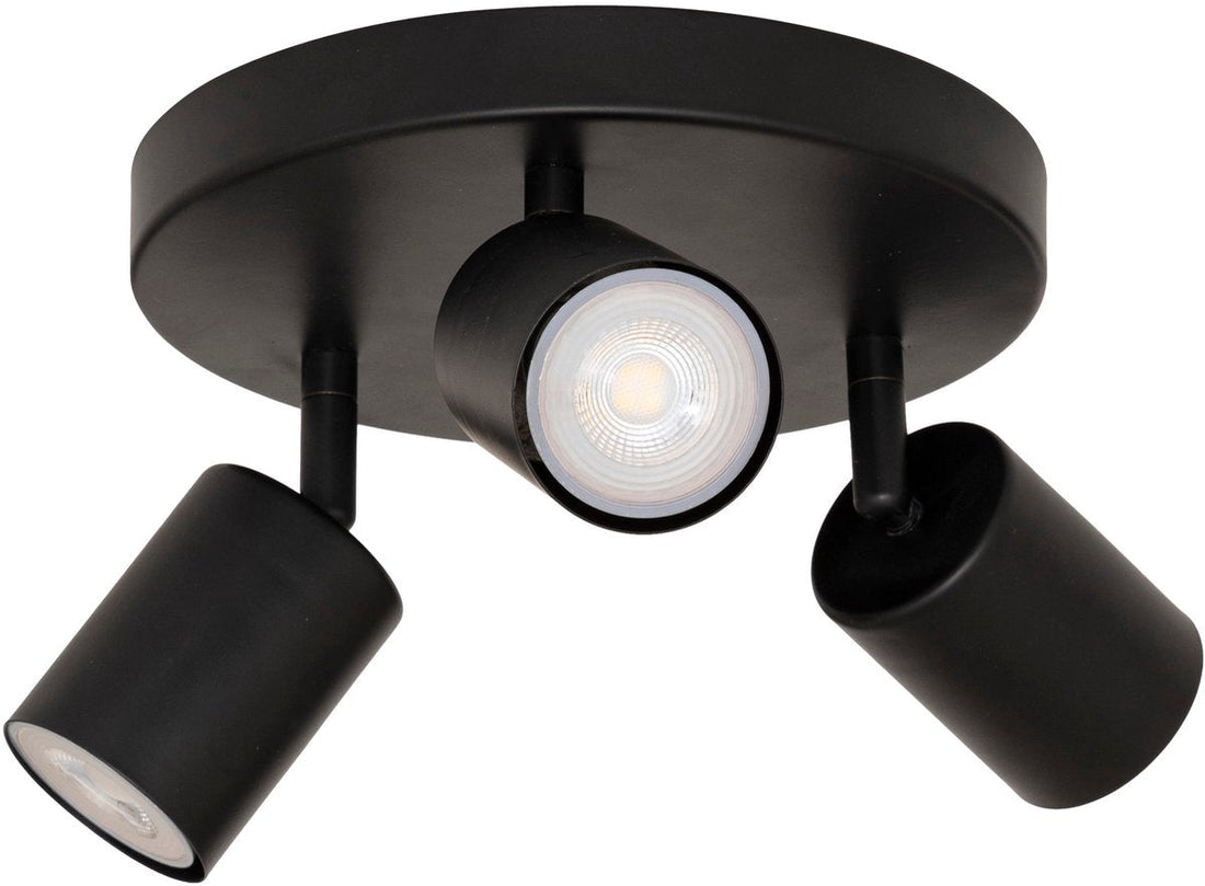 Atmosphera Vico Ceiling Lamp - Ø20xH14 cm - Black