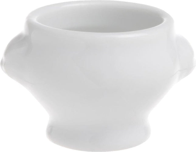 Cosy & Trendy aperitiefpotjes leeuwenkop, set van 6 – wit, 5,5 cl