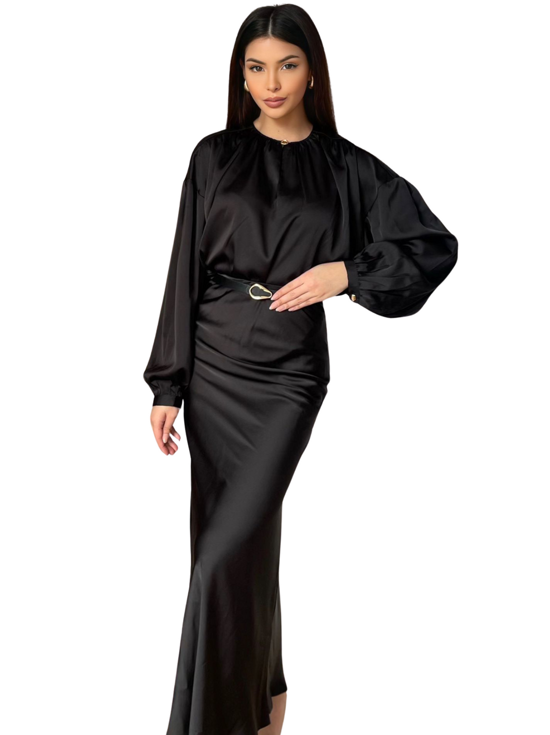 Hely set rok met tuniek – tweedelige bedekkende dameset, S tot XL – foto 5