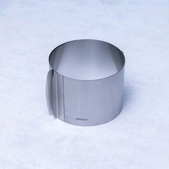 Kinghoff KH1792 verstelbare cake ring – RVS taartring, Ø 16 tot 30 cm – foto 5