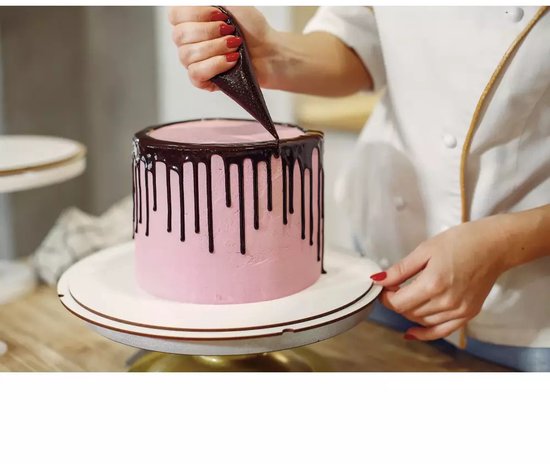 Kinghoff KH1792 verstelbare cake ring – RVS taartring, Ø 16 tot 30 cm – foto 2
