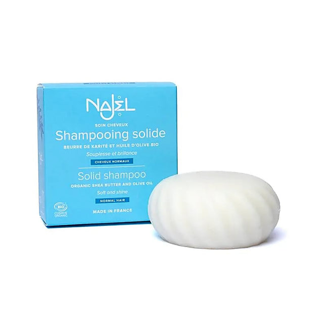 Najel vaste shampoo met karitéboter – biologische shampoo bar voor normaal haar