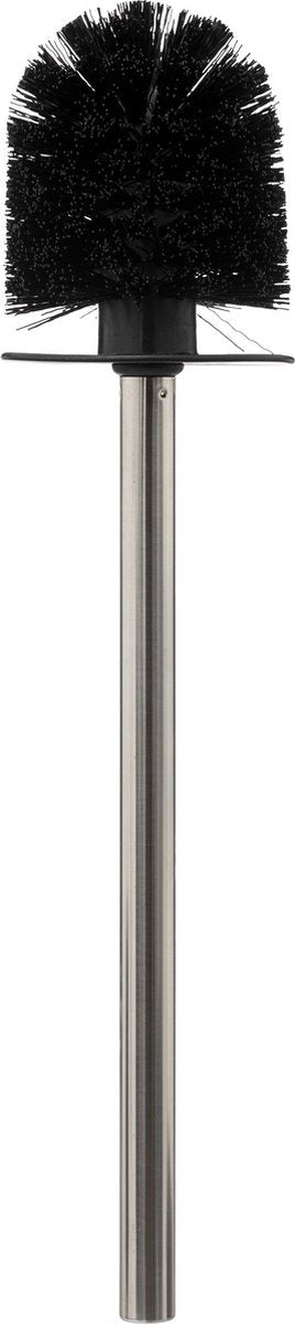 5Five toiletborstel met houder – grijs zandsteen, rond, 39 cm – foto 3