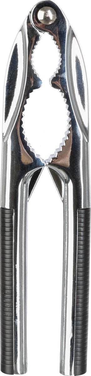 Secret de Gourmet notenkraker (nutcracker) – RVS met kunststof grip, 16,5 cm