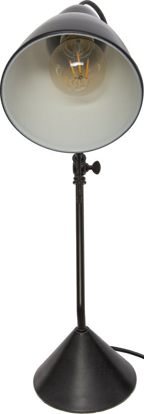 Lampe de table / lampe de bureau Atmosphera Design Light Classic - noir - métal - H 62 cm - Lampe de lecture