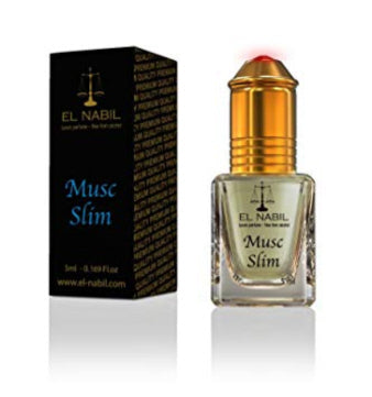 El Nabil Musc Slim parfumolie 5 ml – zoetbloemig, voor man en vrouw