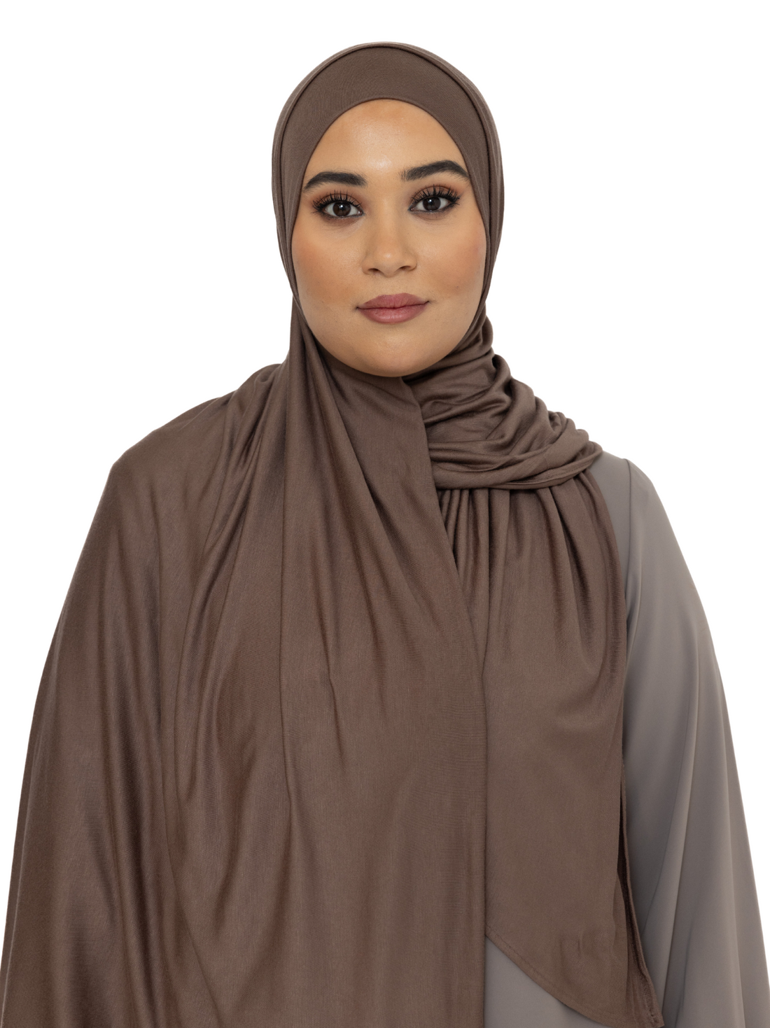 Katoenen stretch sjaal – hoofddoek van katoen, niet doorschijnend, 170 x 60 cm – foto 20