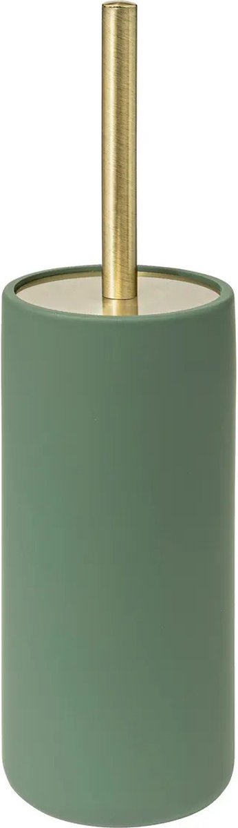 5Five toiletborstel Savona met houder – ficusgroen, 10 x 36 cm