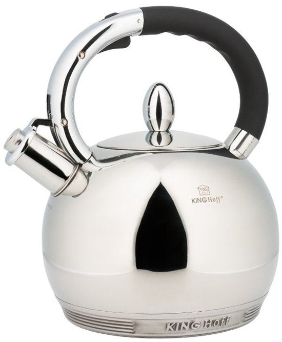 Kinghoff KH3777 fluitketel rvs 3 liter – voor alle kookplaten, ook inductie – foto 2