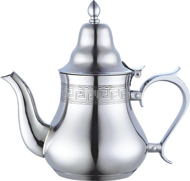 Marokkaanse theepot voor inductie – RVS, 0,8 tot 2 liter