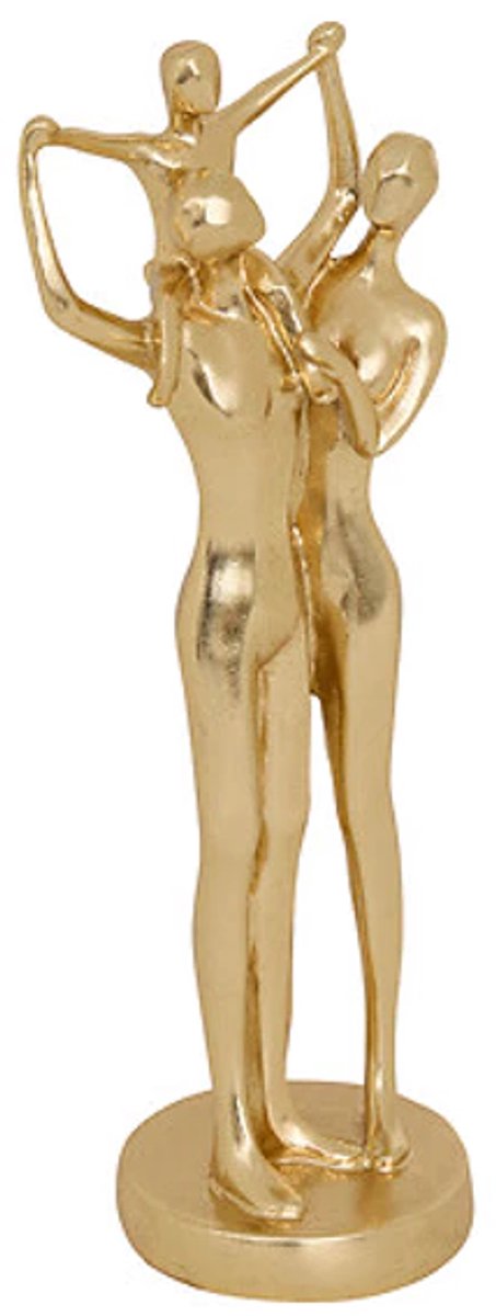 Familiebeeld Hapi van polyresin – verguld decoratiebeeld, 28,5 cm hoog