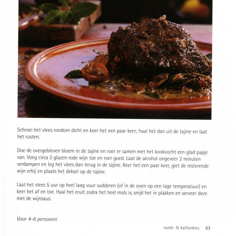 Kookboek 500 tajinegerechten – tajinerecepten met vis, vlees en vegetarisch – foto 4