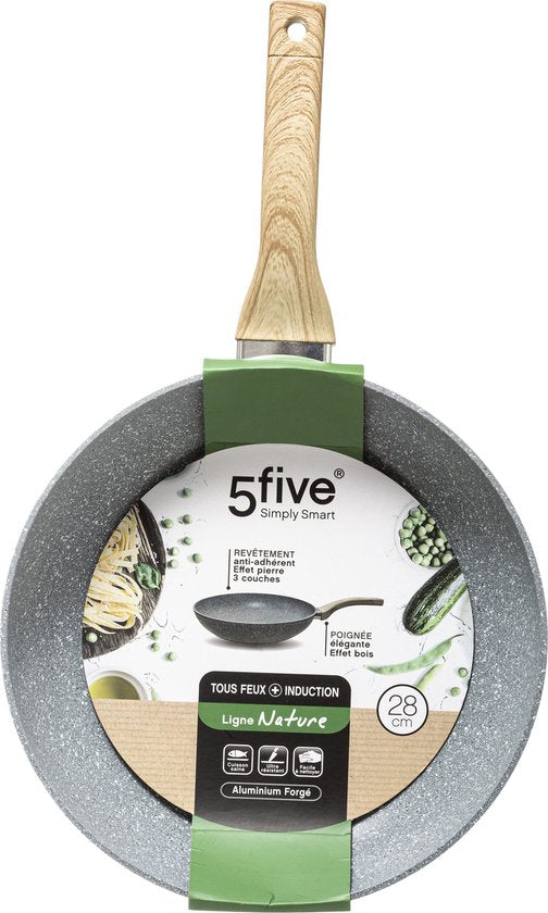 Secret de Gourmet koekenpan Ø 28,5 cm – grijs, voor alle kookplaten – foto 2