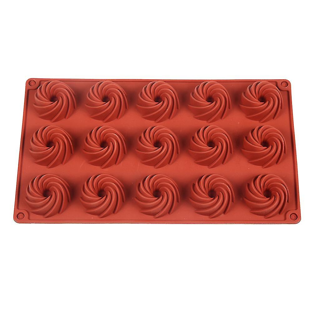 Yasmin silicone bundt cake mold - 15 cavities