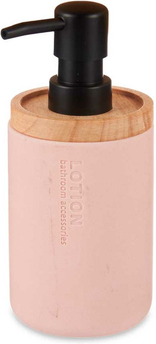 Berilo zeeppompje Lotions – mat roze, polyresin en bamboe, 300 ml