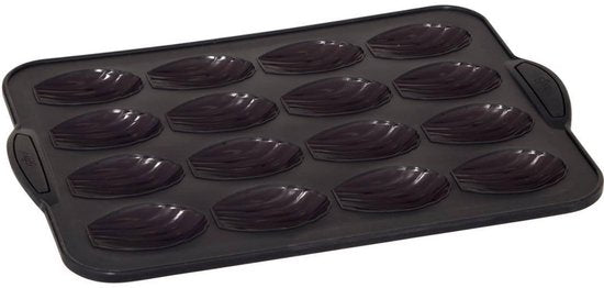 5Five madeleine bakvorm van siliconen – 16 madeleines, stevige armatuur