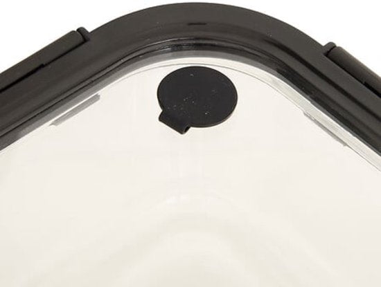 Glazen vershoudbakjes met deksel – set van 4, borosilicaat, 1,1 liter – foto 2