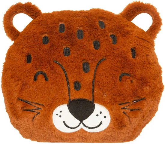 Atmosphera dieren sierkussen panter – kussen voor de kinderkamer, 30 cm