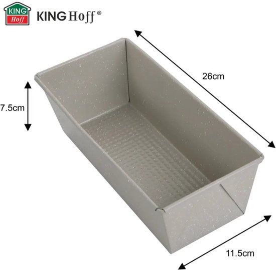 Kinghoff bakvormen set 3-delig – cakepan, baktray en vierkante bakvorm – foto 3