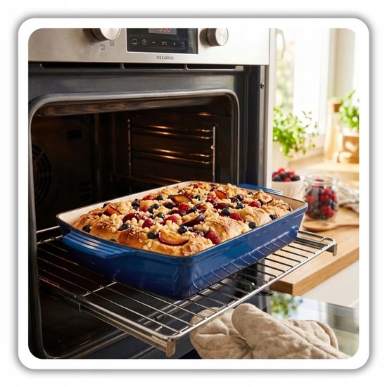 Hage Cast Iron Roasting Dish – 3.5 L – Blue